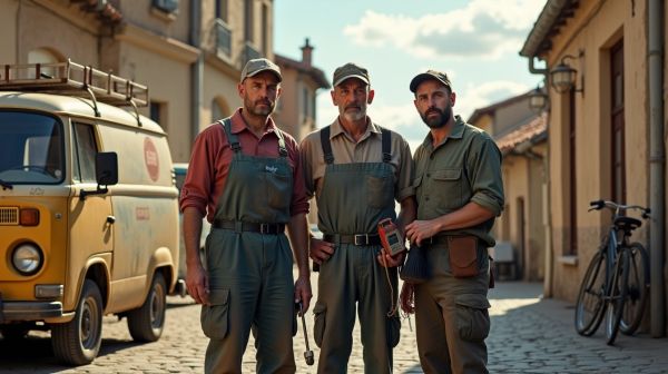 Les intervalles surprenants entre plombier, ramoneur et électricien à Lannemezan