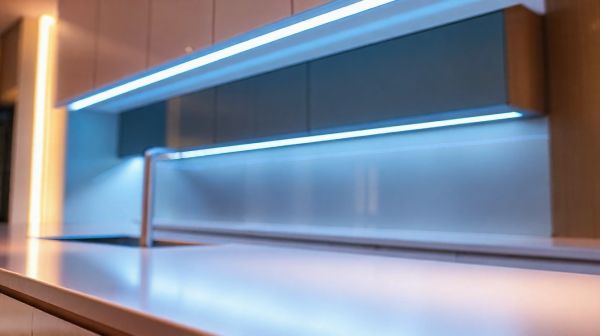Top réglette LED blanche pour un éclairage optimal