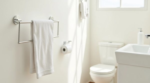 Découvrez les atouts du porte-serviettes mural blanc élégant